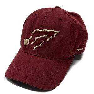 Nike Team Florida State Seminoles FSU Hat Cap Wool Blend Universal Fit Stretch‎